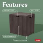 Keter 30 Gallon Resin Outdoor Storage Box