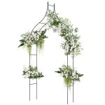 Giantex 9.5 FT Metal Garden Arch Trellis