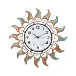 13-Inch Bronze Outdoor Clock with Thermometer & Hygrometer