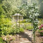 Giantex 9.5 FT Metal Garden Arch Trellis