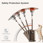 EAST OAK 50K BTU Bronze Patio Heater