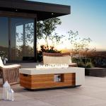 COSIEST 42" Outdoor Propane Fire Pit Table