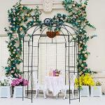 Metal Birdcage Gazebo for Backyard and Weddings