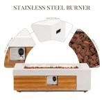 COSIEST 42" Outdoor Propane Fire Pit Table