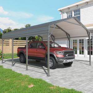 Heavy Duty Metal Carport for Cars and Boats