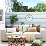 Large Waterproof Wall Clock for Indoor/Outdoor Use
