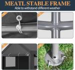 Shintenchi 12x20 FT Heavy-Duty Portable Carport