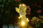Solar Angel Garden Statue for Outdoor Decor