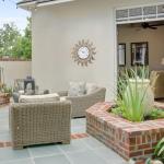 13-Inch Bronze Outdoor Clock with Thermometer & Hygrometer