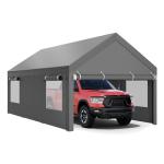 Heavy Duty Portable Carport with Removable Walls