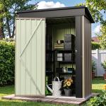 Patiowell Outdoor Storage Shed with Lockable Door