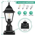 FOLKSMATE Waterproof Dusk to Dawn Post Lights