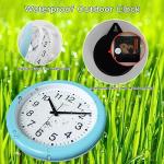 Large Waterproof Wall Clock for Indoor/Outdoor Use