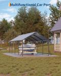 Garveelife Vertical Metal Carport for All Seasons
