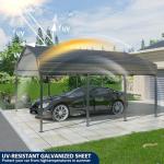 Heavy Duty Metal Carport for Cars and Boats