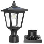 Bright Solar Post Lights for Outdoor Decor