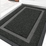 OLANLY Waterproof Rubber Doormat for All Seasons