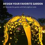 Metal Birdcage Gazebo for Backyard and Weddings
