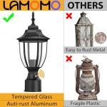 Lamomo Waterproof Outdoor Lamp Post Lights