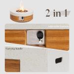 COSIEST 42" Outdoor Propane Fire Pit Table