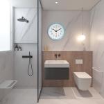 Large Waterproof Wall Clock for Indoor/Outdoor Use