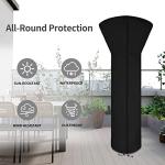 Waterproof Patio Heater Cover with Zipper and Bag