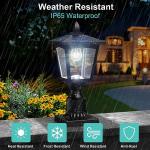 Bright Solar Post Lights for Outdoor Decor