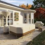 Amazon Basics Outdoor Patio Heater Cover, White