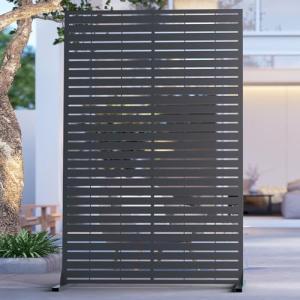 Outdoor Metal Privacy Screen – 1.8m Garden Panel