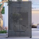 Outdoor Metal Privacy Screen – 1.8m Garden Panel