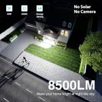 LED Security Lights with Motion Sensor 8500 lm