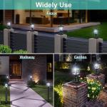 Bright Solar Post Lights for Outdoor Decor