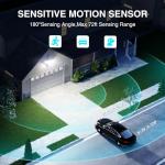 LED Security Lights with Motion Sensor 8500 lm