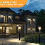 Waterproof Cast Aluminum Outdoor Lamp Post Light