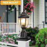 Lamomo Waterproof Outdoor Lamp Post Lights