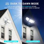 LED Security Lights with Motion Sensor 8500 lm