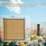 Privacy Screen for Balcony and Patio 3' x 10