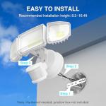 LED Security Lights with Motion Sensor 8500 lm