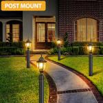 Lamomo Waterproof Outdoor Lamp Post Lights