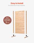 VEVOR Wooden Privacy Screen for Outdoor Spaces