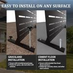 Outdoor Metal Privacy Screen – 1.8m Garden Panel