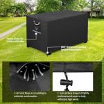 Super Waterproof Rectangular Fire Pit Cover 44" L