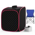 FniOk Home Portable Steam Sauna Tent & Chair
