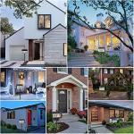 Solar-Powered Lighted Address Sign with Stakes