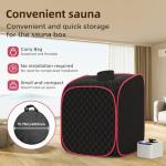 FniOk Home Portable Steam Sauna Tent & Chair