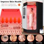 Portable Infrared Sauna Box with Red Light Therapy