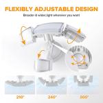 LUTEC 72W LED Motion Sensor Outdoor Security Light