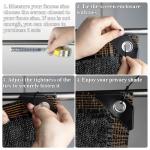 RAINFLOW - Balcony Privacy Screen for Outdoor Decor