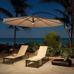 Cordless LED Umbrella Lights with Remote Control