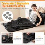 Portable Infrared Sauna Blanket for Home Relaxation